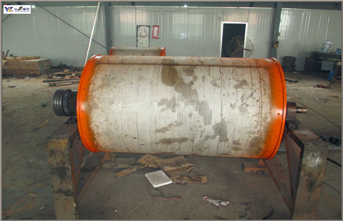 永磁滚筒安装示意图 永磁滚筒安装示意图